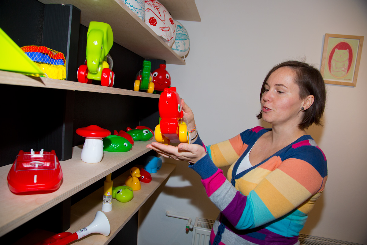 Hugo chodí bos nabízí hračky, které zaujmou i starší generaci.