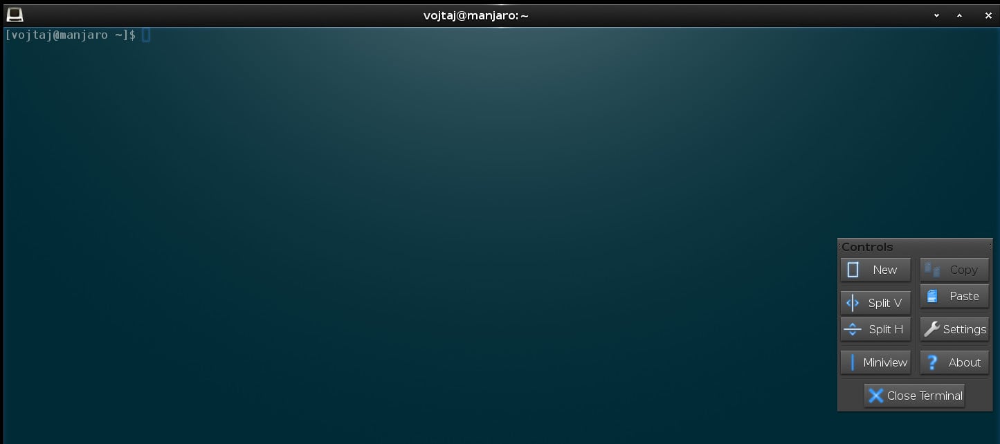 Manjaro a prostředí E20