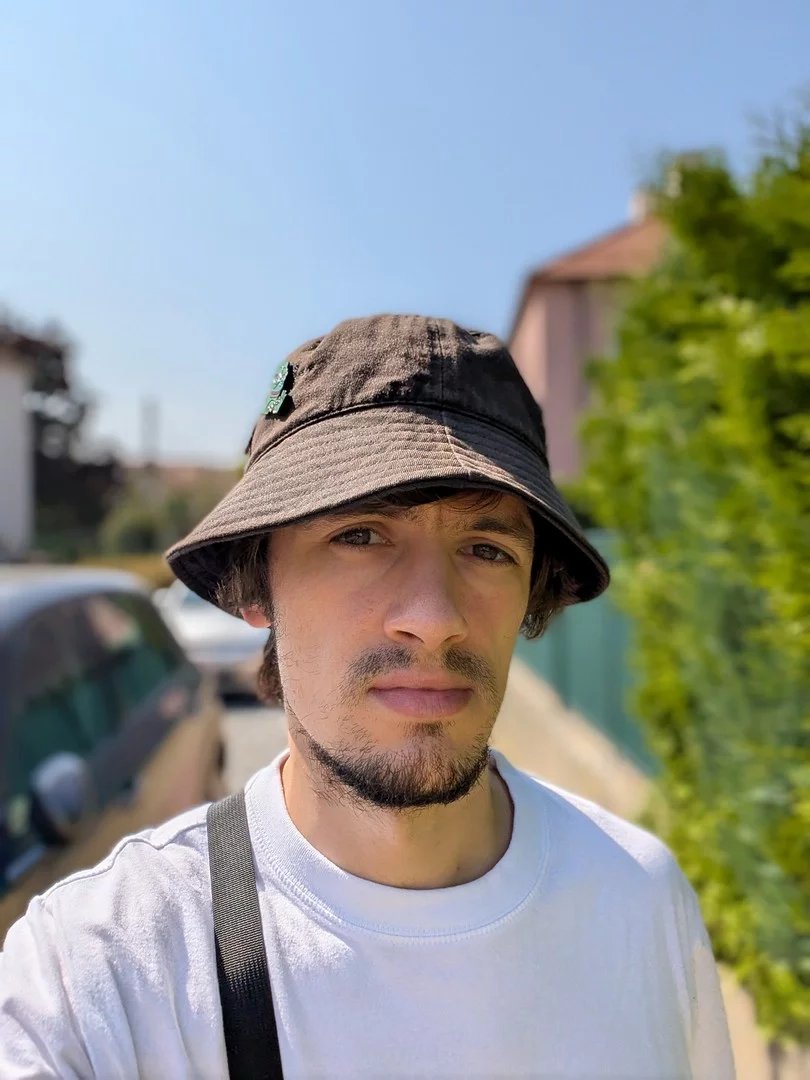 Selfie s portrétním režimem