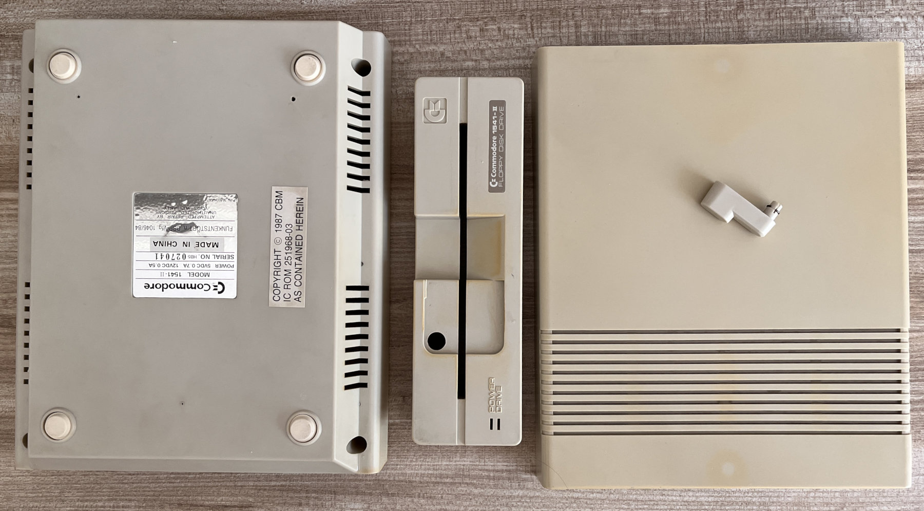 Stav po základním vyčištění.