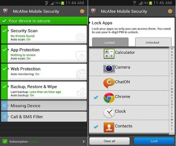 McAfee Antivirus & Security