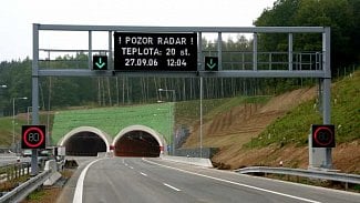 Náhledový obrázek - Rychlost 100 km/h v českých dálničních tunelech? Zatím jen hezká teorie, k realizaci je ještě daleko