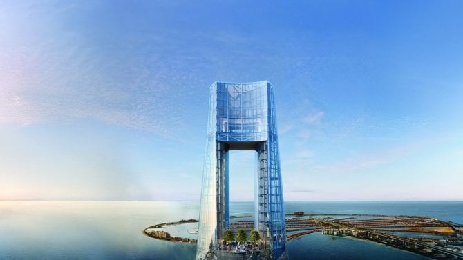 Luxus mezi mraky. V Dubaji se v listopadu otevře nejvyšší hotel světa Ciel Dubai Marina s infinity bazénem ve výšce téměř 400 metrů