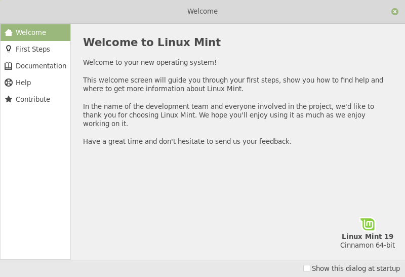 Linux Mint 19 Beta