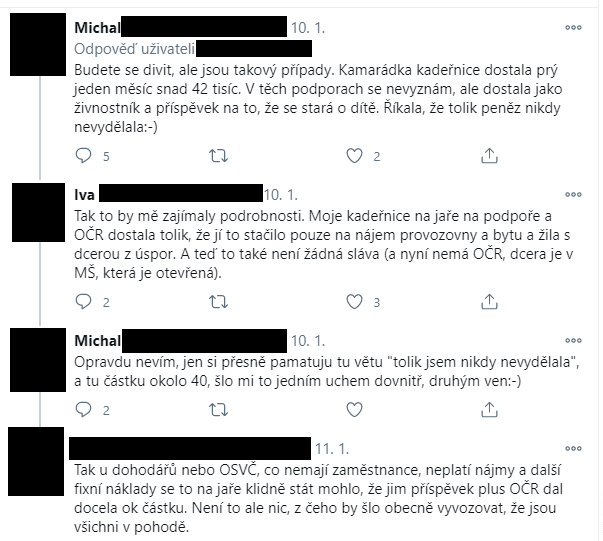 Podnikatelé na sociálních sítích vyvracejí Babišova tvrzení