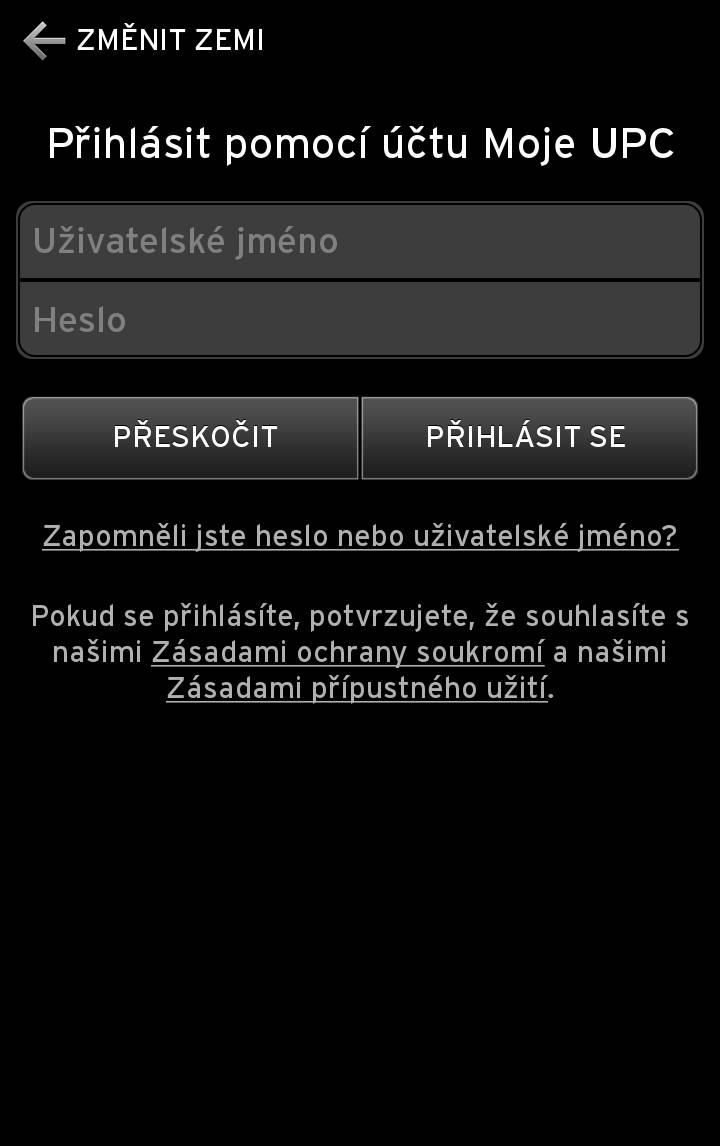 UPC Horizon Go - Instalace