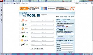 <p>KoolIM.com nijak nevybočuje z řady web IM klientů. Nabízí jednoduché a svižné rozhraní</p>