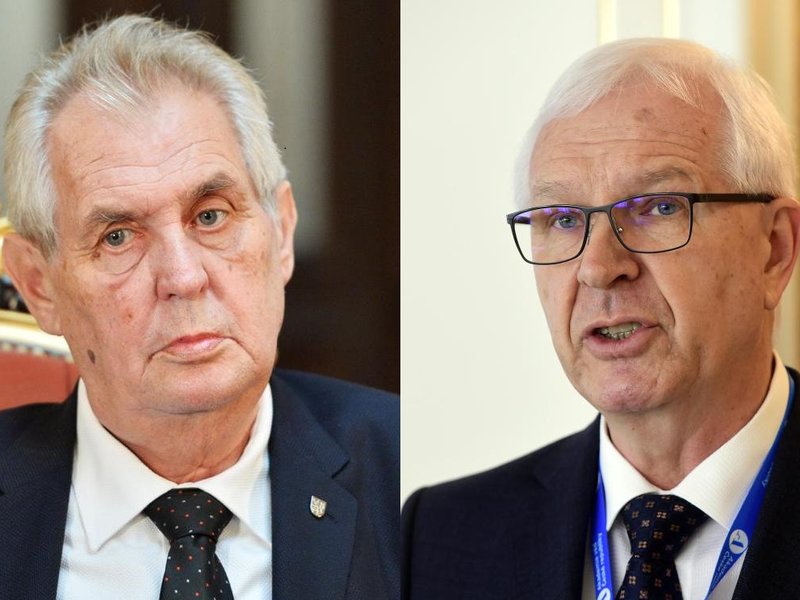 Miloš Zeman, Jiří Drahoš 