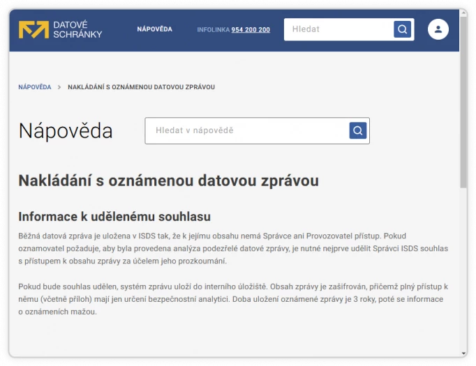 Autor: Jiří Peterka úryvek z nápovědy k ISDS