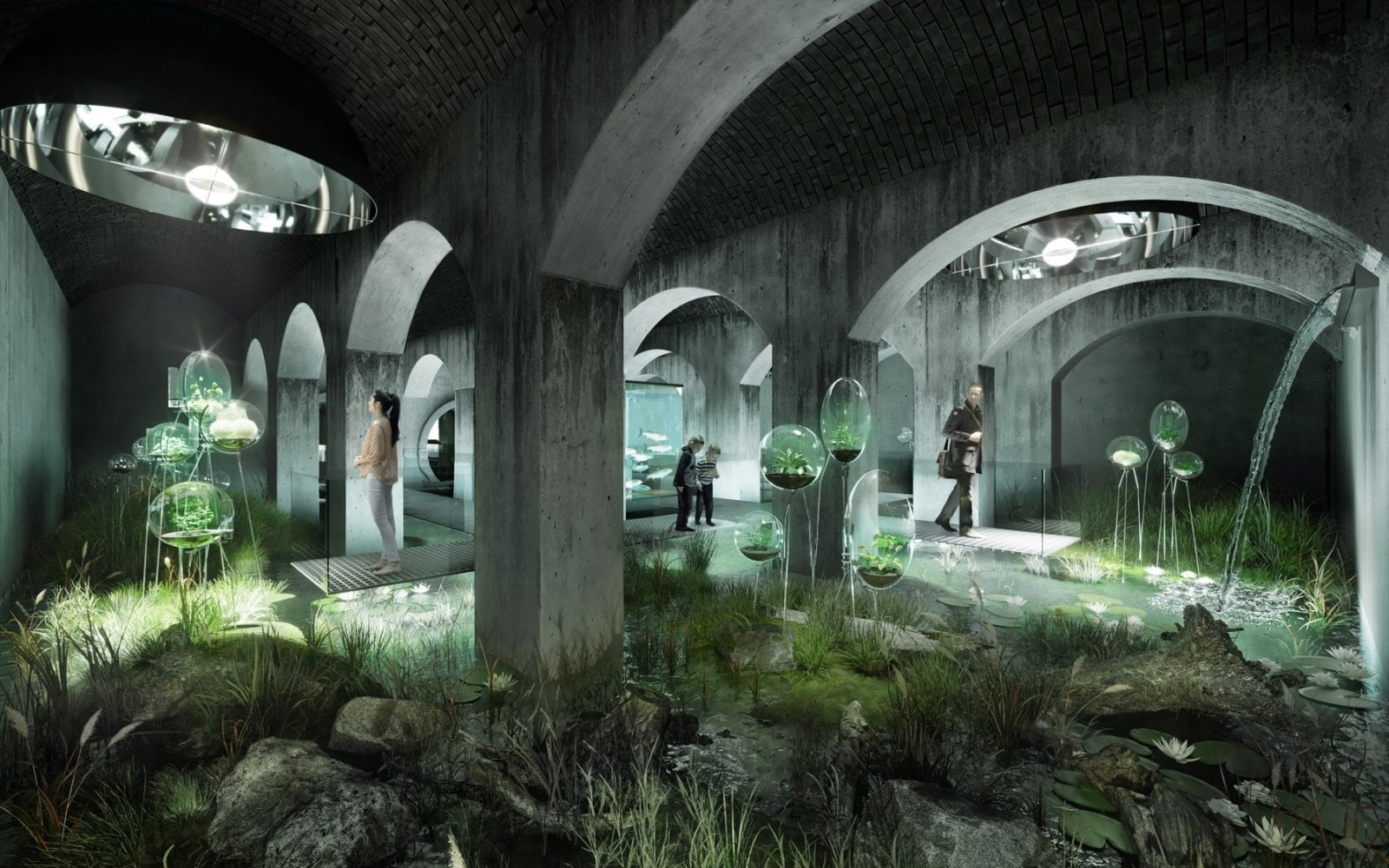 Osvětové centrum vody Hydropolis v Praze na Vinohradech