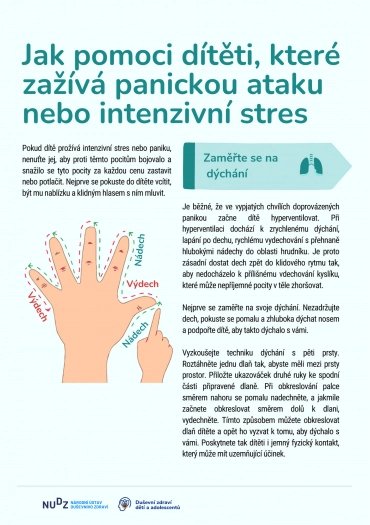 Všechny karty s vysvětlením, jak pomoci sobě i dítěti, najdete na webu www.dzda.cz.