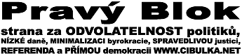 Logo Volte Pravý Blok www.cibulka.net