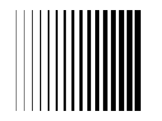 Modifikace šířky pera.