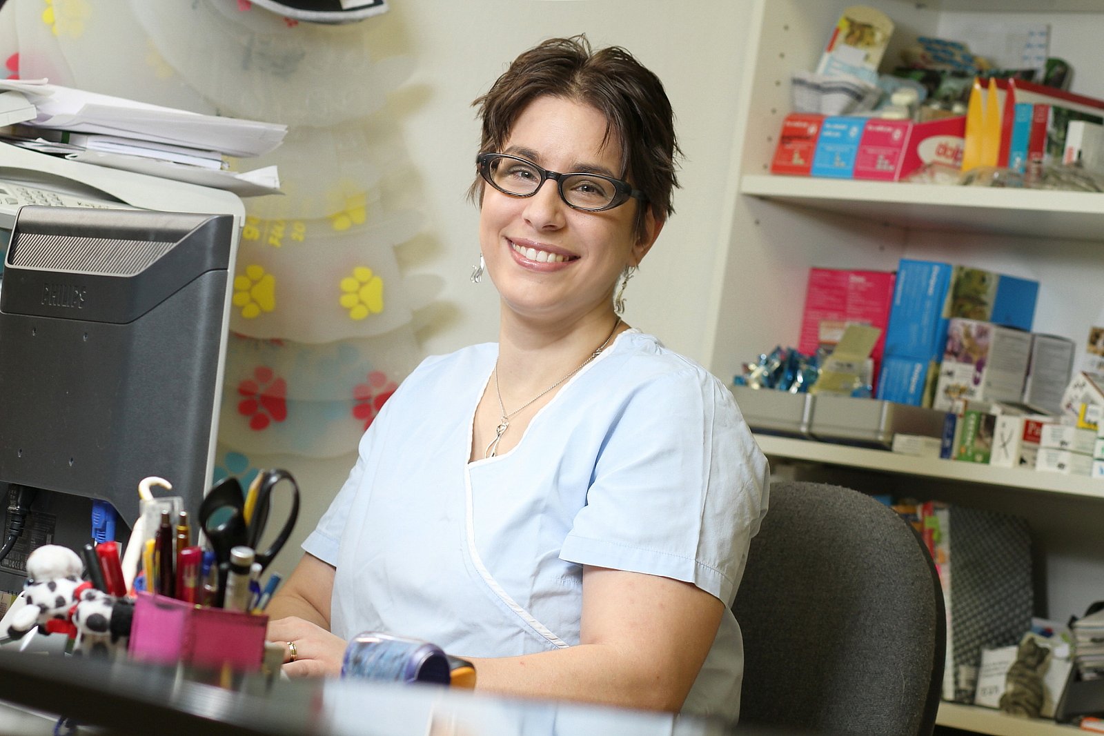 Nahlédněte do zajímavého prostředí veterinární ordinace.