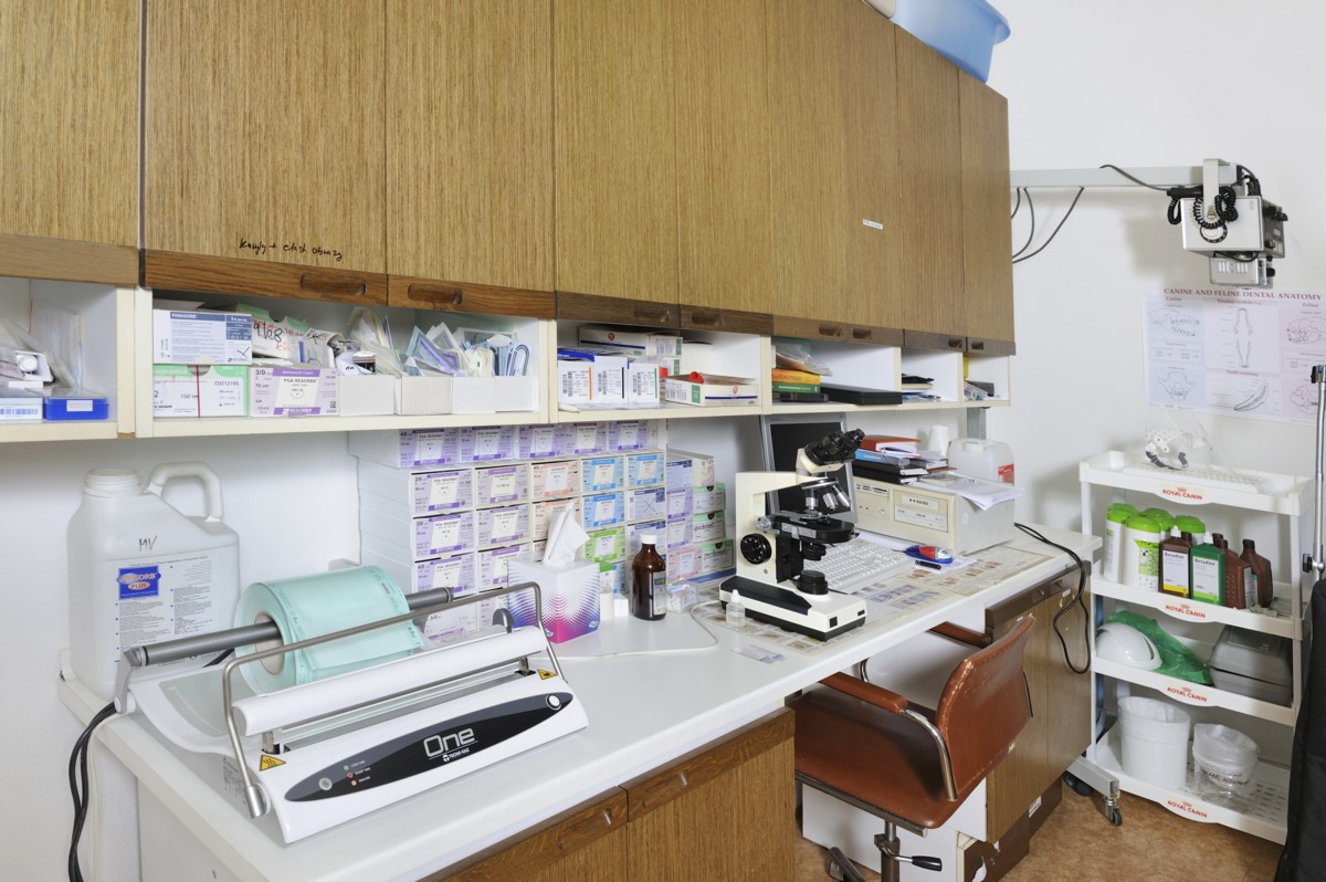 Nahlédněte do zajímavého prostředí veterinární ordinace.