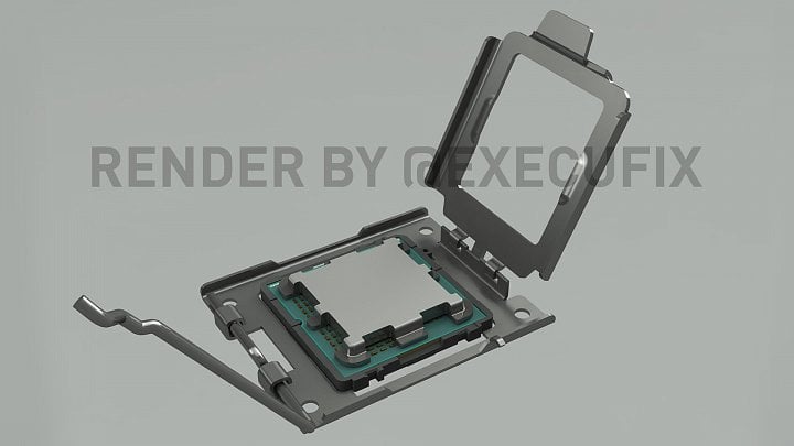 Socket AM5 vizualizace od ExecutableFix 3