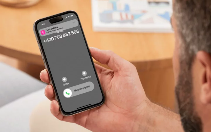 Autor: Česká spořitelna, a. s. Ověření telefonního čísla volajícího před přijmutím hovoru prostřednictvím mobilní aplikace George od České spořitelny. (17. 10. 2024)