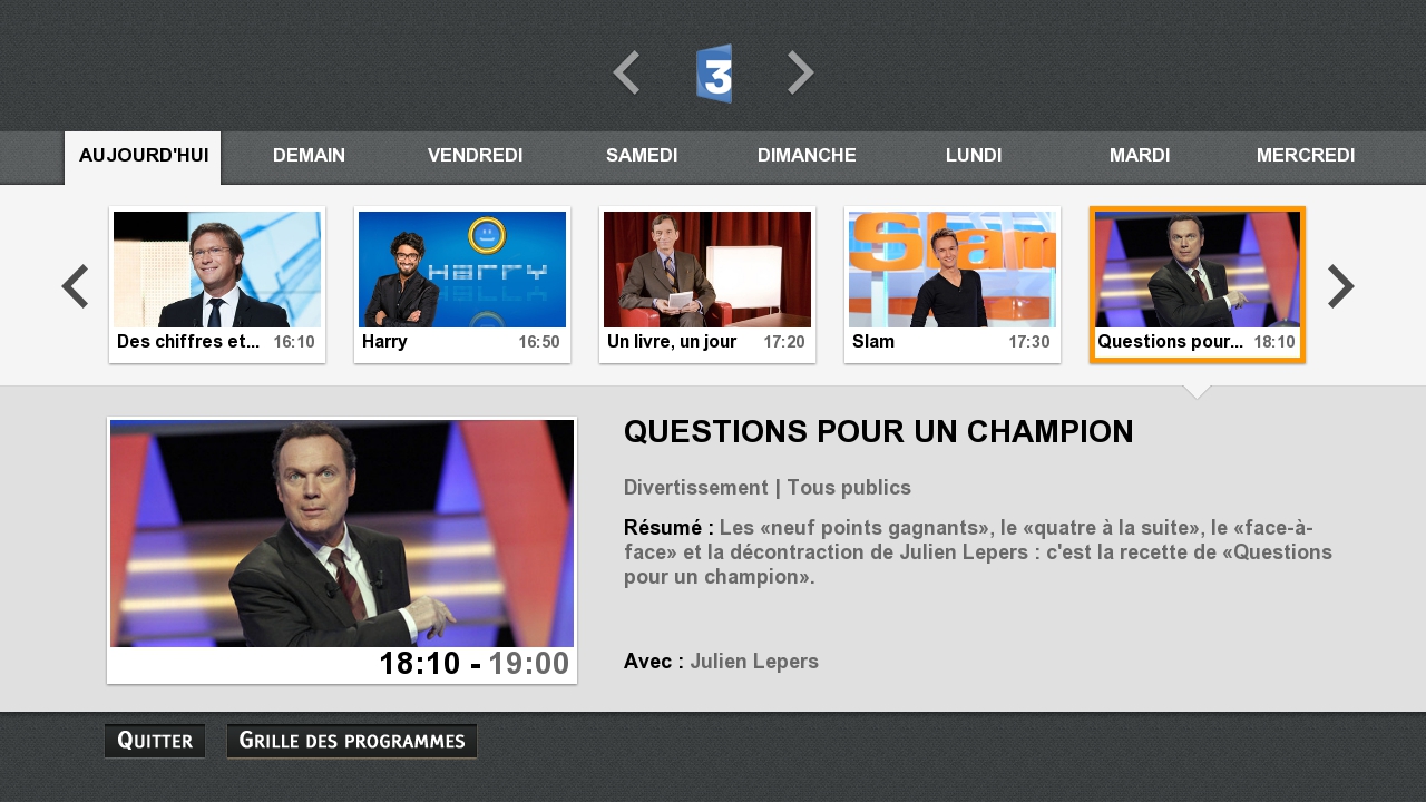 Hybridní vysílání veřejnoprávní televize France 3