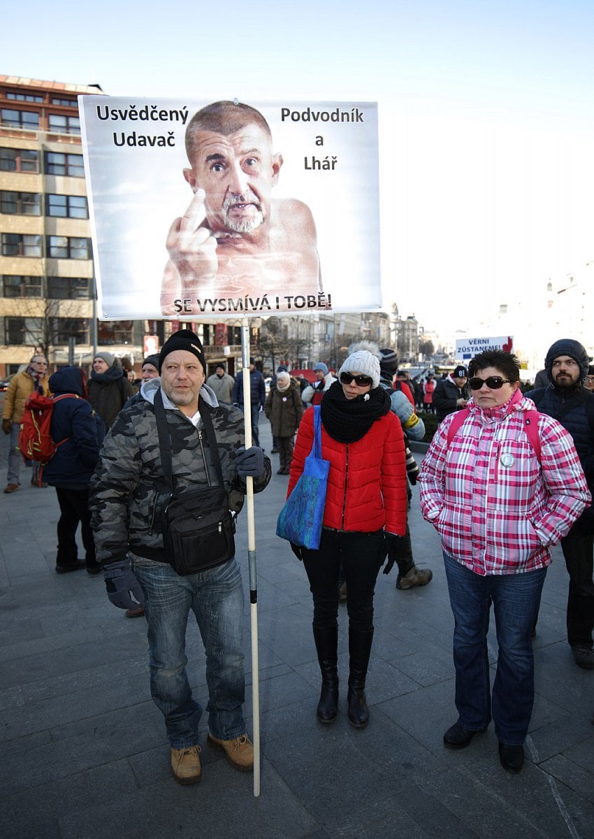 Demonstrace za svobodu, demokracii a svobodné podnikání