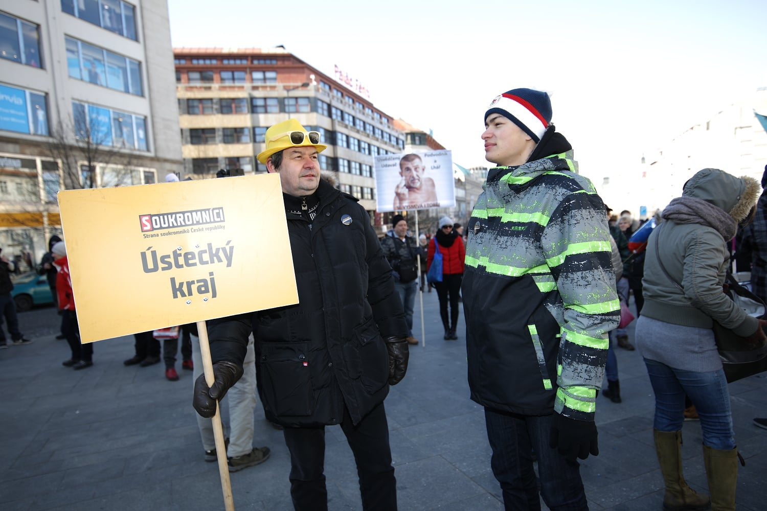 Demonstrace za svobodu, demokracii a svobodné podnikání