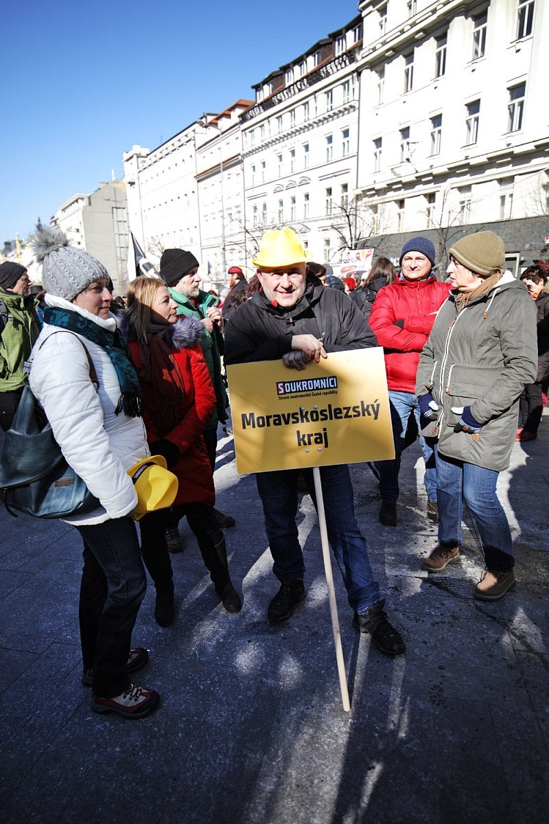 Demonstrace za svobodu, demokracii a svobodné podnikání