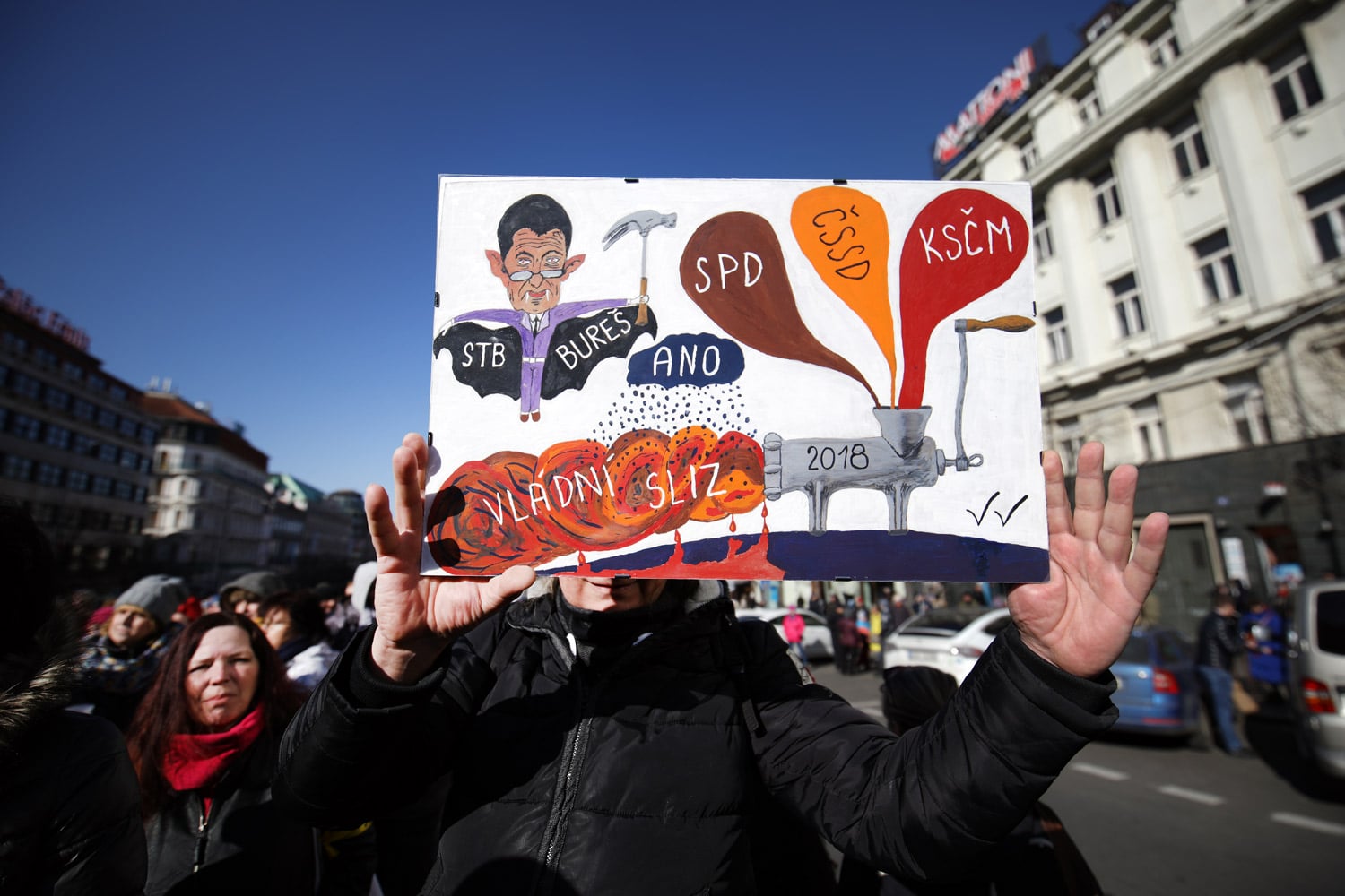 Demonstrace za svobodu, demokracii a svobodné podnikání