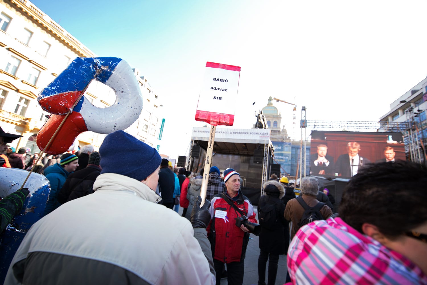 Demonstrace za svobodu, demokracii a svobodné podnikání