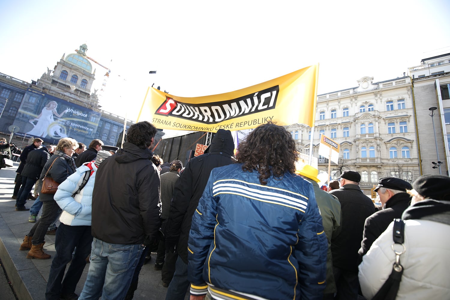 Demonstrace za svobodu, demokracii a svobodné podnikání