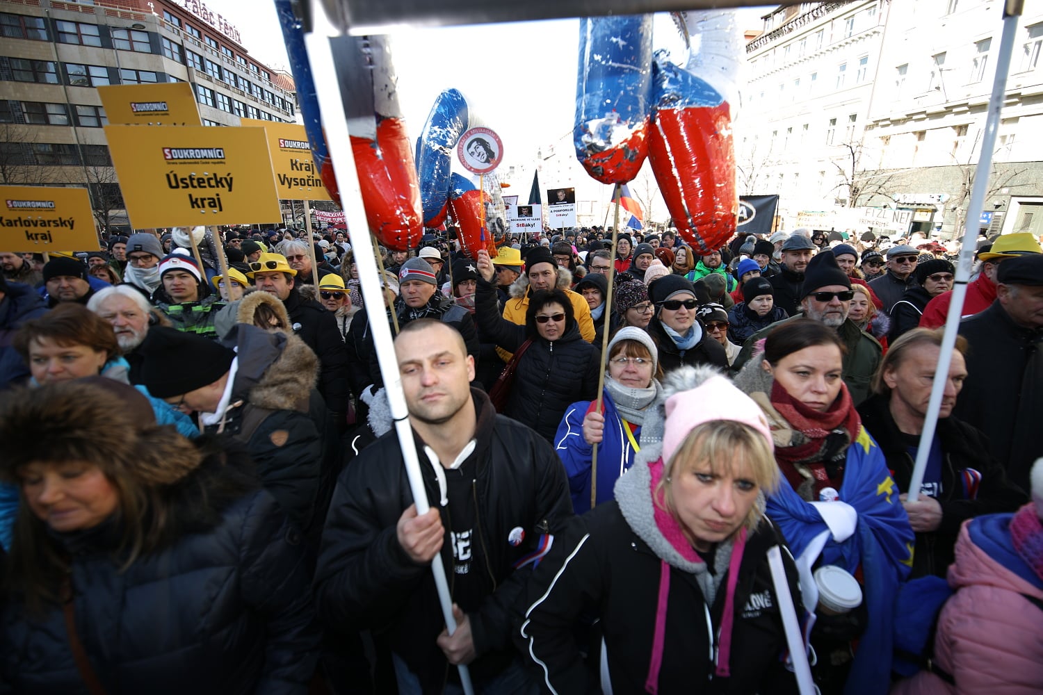 Demonstrace za svobodu, demokracii a svobodné podnikání