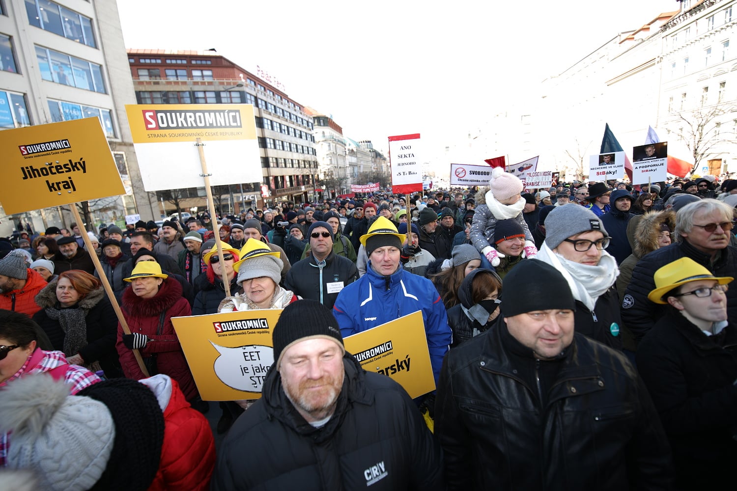 Demonstrace za svobodu, demokracii a svobodné podnikání