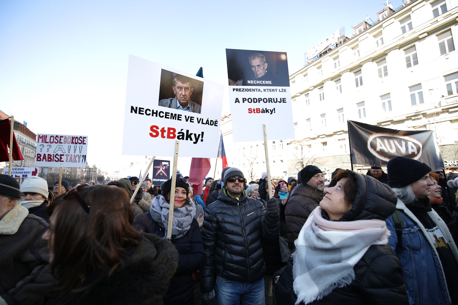Demonstrace za svobodu, demokracii a svobodné podnikání