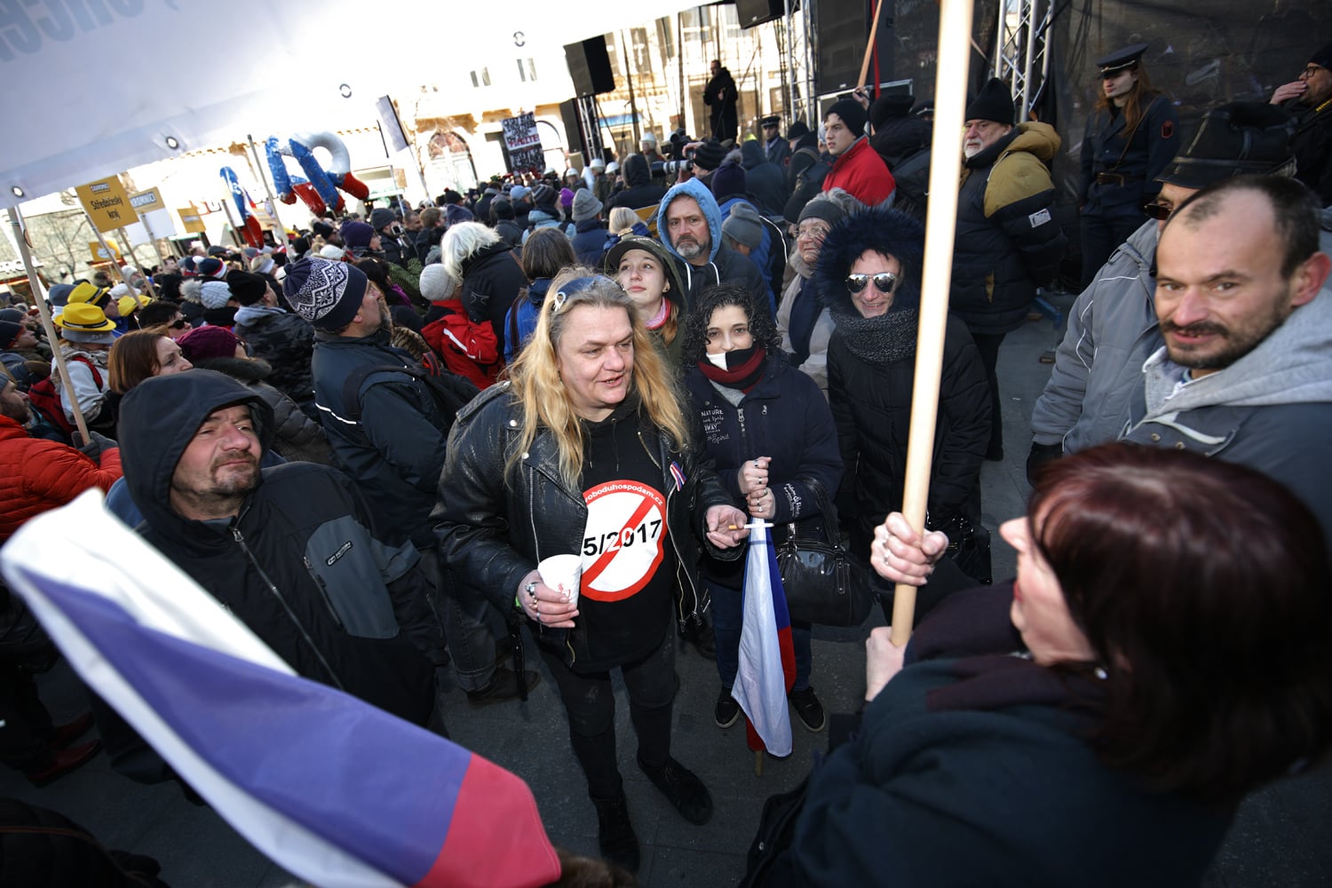 Demonstrace za svobodu, demokracii a svobodné podnikání