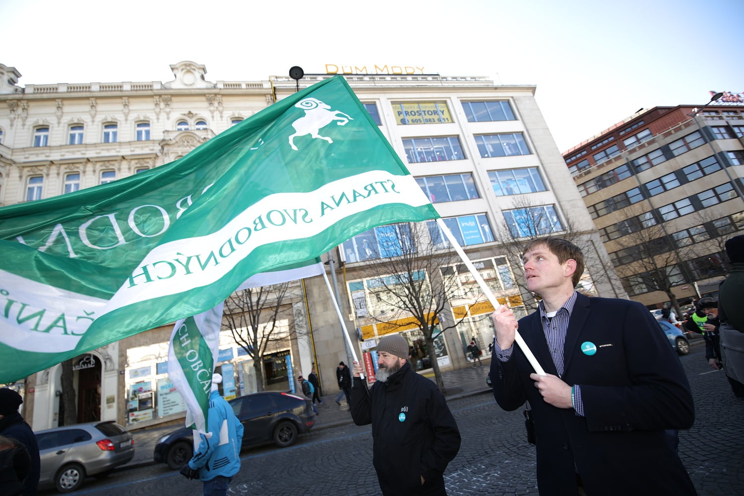 Demonstrace za svobodu, demokracii a svobodné podnikání