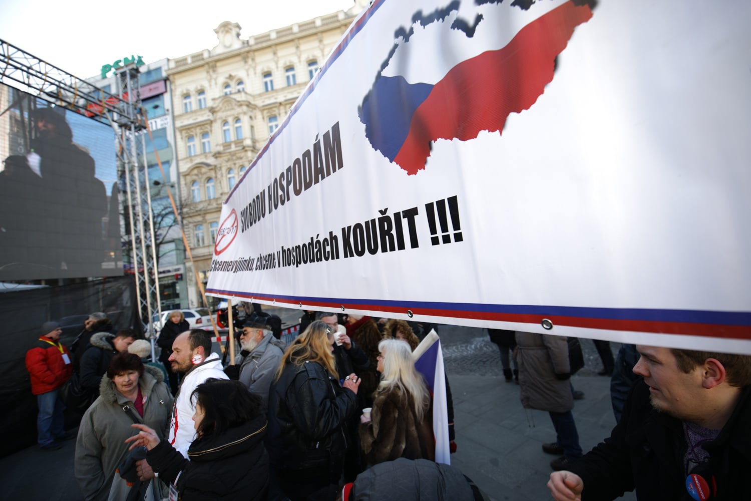 Demonstrace za svobodu, demokracii a svobodné podnikání