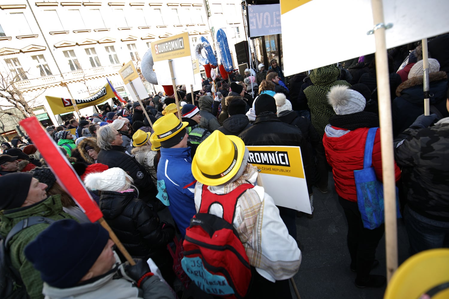 Demonstrace za svobodu, demokracii a svobodné podnikání
