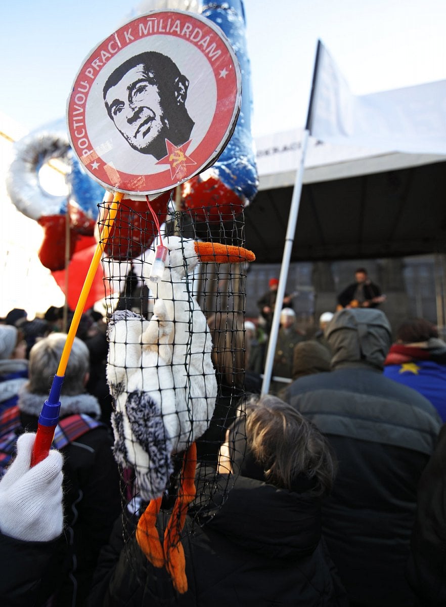 Demonstrace za svobodu, demokracii a svobodné podnikání