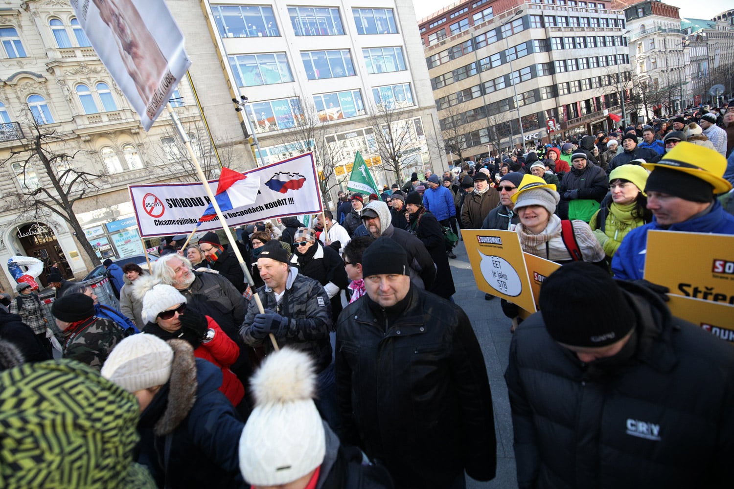 Demonstrace za svobodu, demokracii a svobodné podnikání