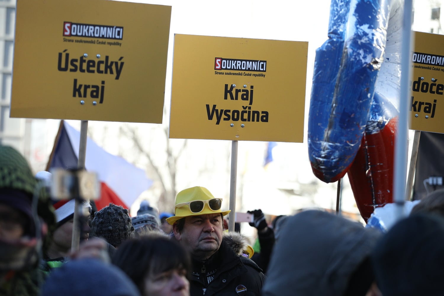 Demonstrace za svobodu, demokracii a svobodné podnikání