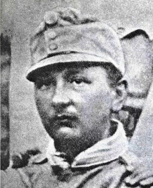 Jako voják c.k. armády, rok 1915