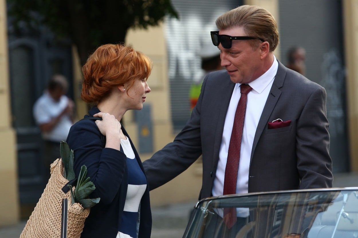 Vica Kerekes a kapitán Exner
