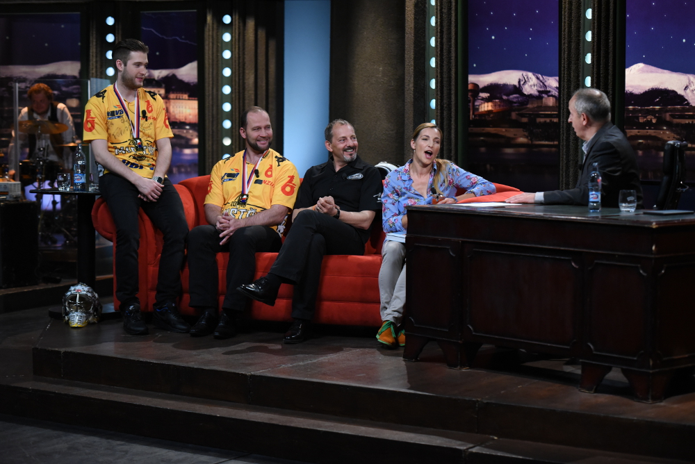 Hokejisté Litvínova hosty Show Jana Krause na Primě