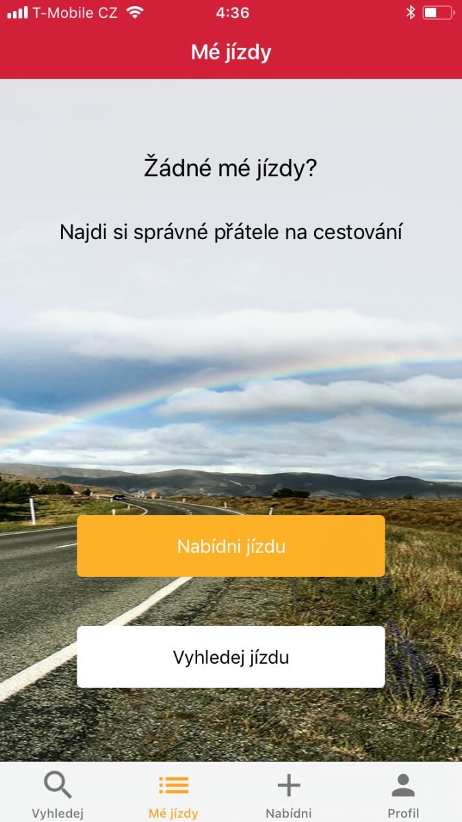 Mobilní a webová aplikace pro spolujízdu s názvem "KB Moje jízda" určená výhradně pro zaměstnance Komerční banky. (22. 5. 2018)