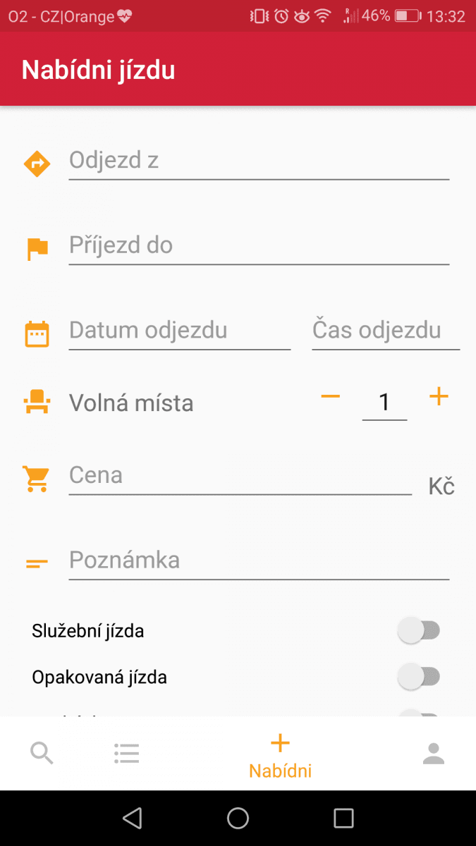 Mobilní a webová aplikace pro spolujízdu s názvem "KB Moje jízda" určená výhradně pro zaměstnance Komerční banky. (22. 5. 2018)