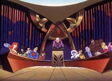 Předlohou pro název Legion of Doom byl komiks Justice League a animovaný seriál Challenge of the Superfriends.