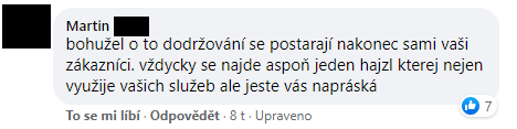 Maséři sdílí své zkušenosti na Facebooku