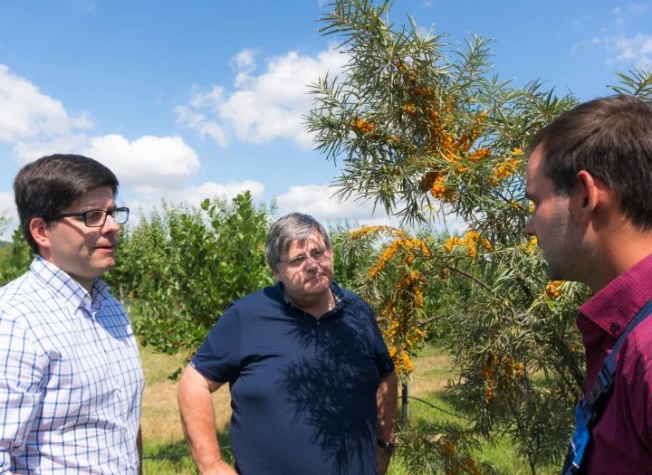 Tomáš Kořínek mladší, jeho bratr Matěj a Tomáš Kořínek starší
