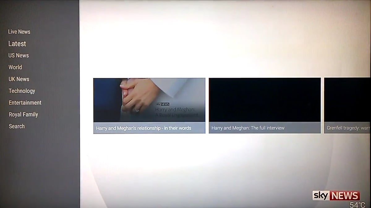 TV Stock Nexus ROM nainstalovaný v M8S Pro L 2/2