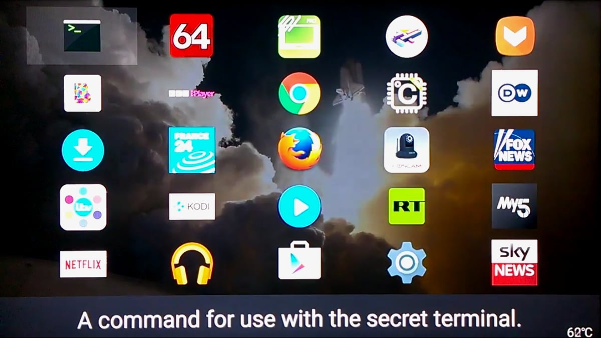TV Stock Nexus ROM nainstalovaný v M8S Pro L 2/2