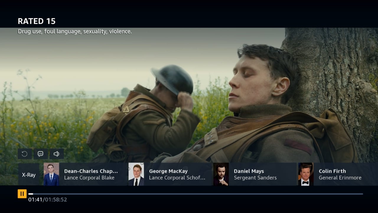 Ukázky britských aplikací Sky Q – VOD videotéky