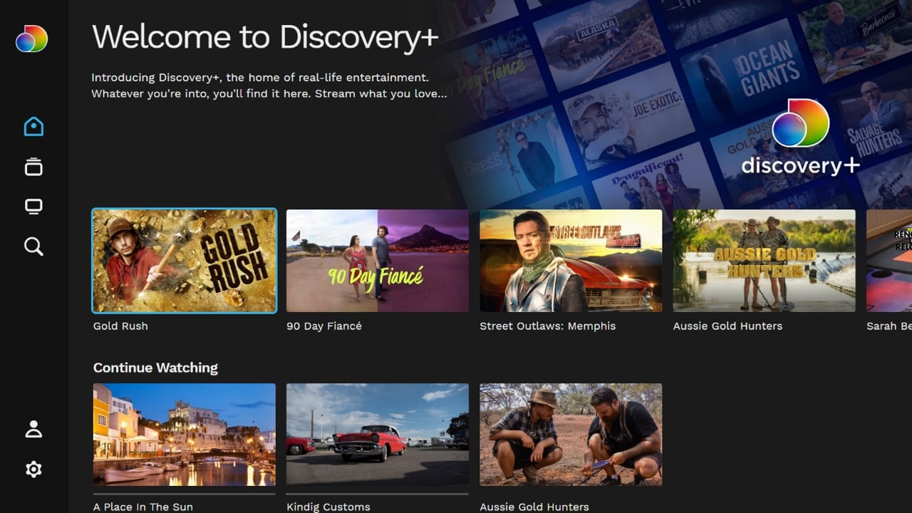 Ukázky britských aplikací Sky Q – VOD videotéky